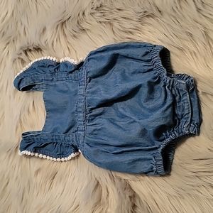 Old Navy Jean Jumper Size 6-12 Months